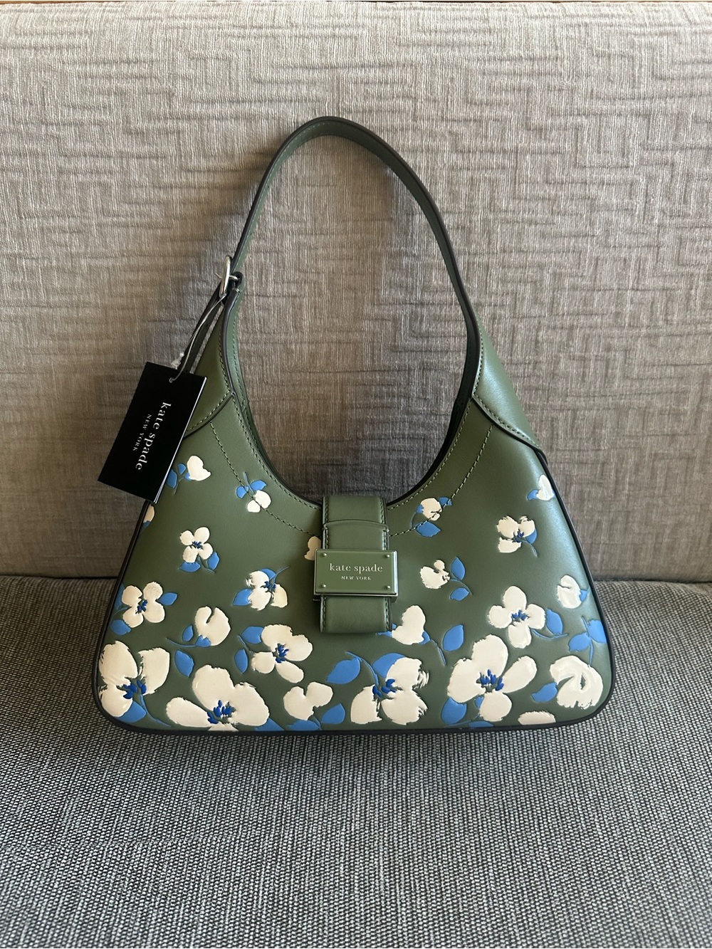 Kate Spade Nouveau Floral Cedar Stan Small Shoulder Bag NWT